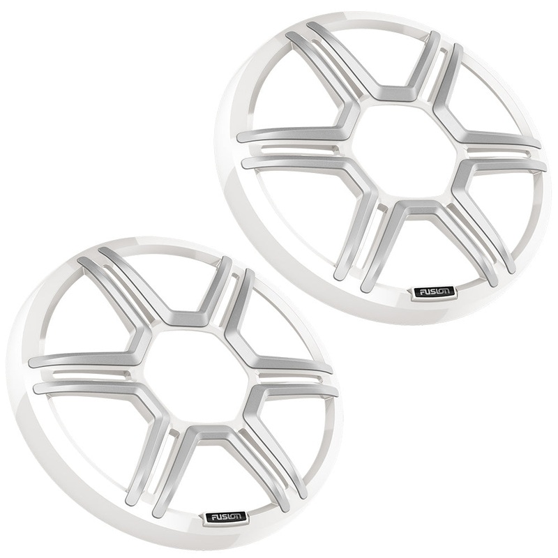 Fusion Apollo 8.8 Sports White Speaker Grilles (Pair)