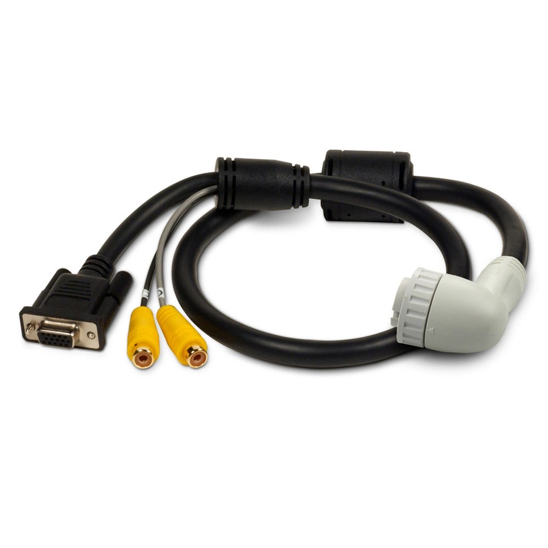 Garmin Right-Angle Marine A/V Cable – 010-11091-00