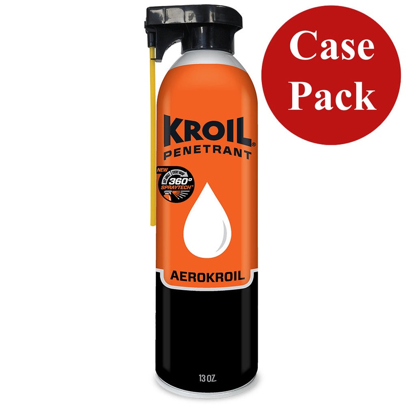 Kroil Original Penetrant – Aerosol – 13oz Can – Aerokroil Formula w/SprayTech *Case of 12