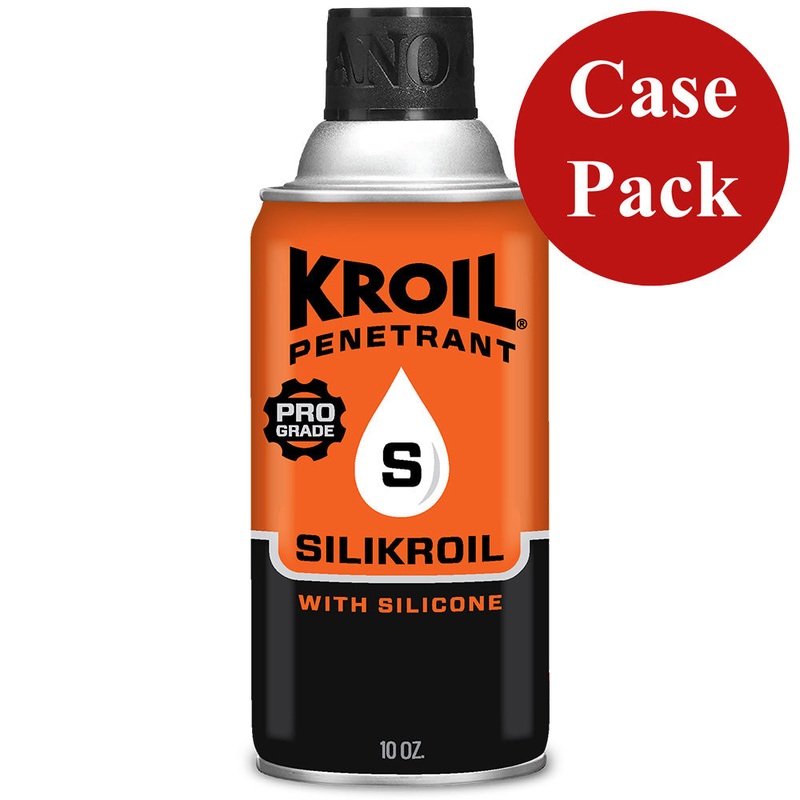 Kroil Silikroil Penetrant – Aerosol – 10oz Can with Silicone *Case of 12