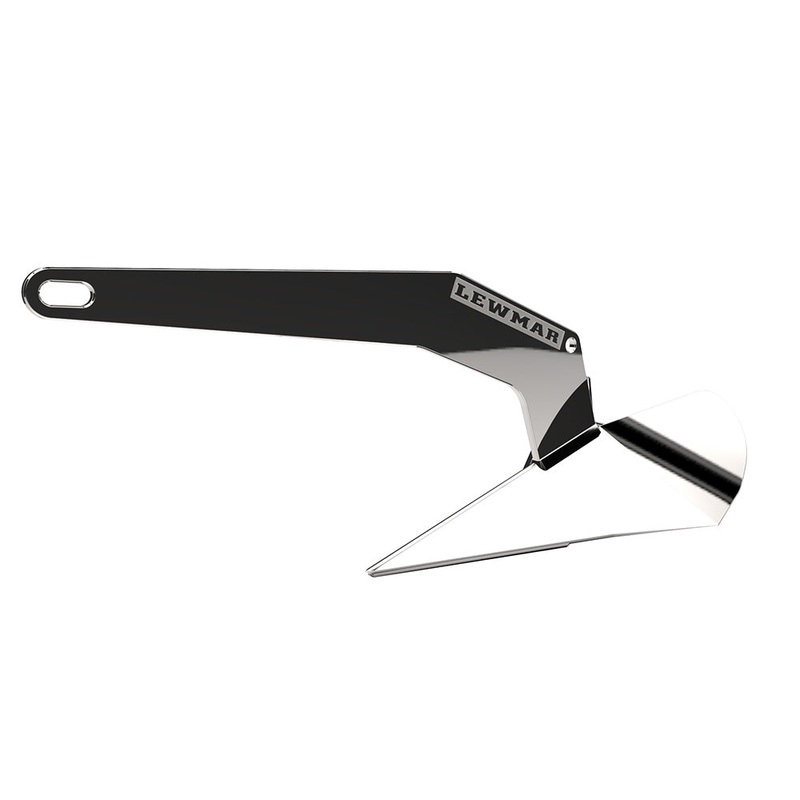 Lewmar DTX Anchor – Stainless Steel – 12lb – 57205