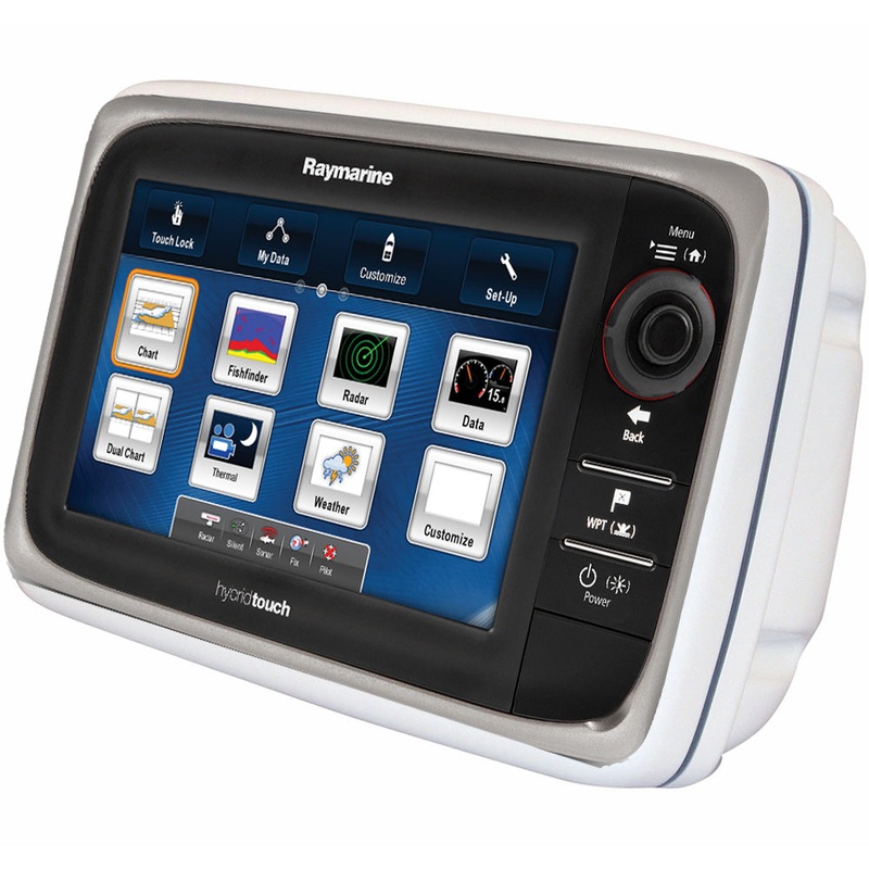 NavPod GP1203 SailPod Precut f/Raymarine c125/c127 & e125/e127 f/9.5 Wide Pedestal Guard