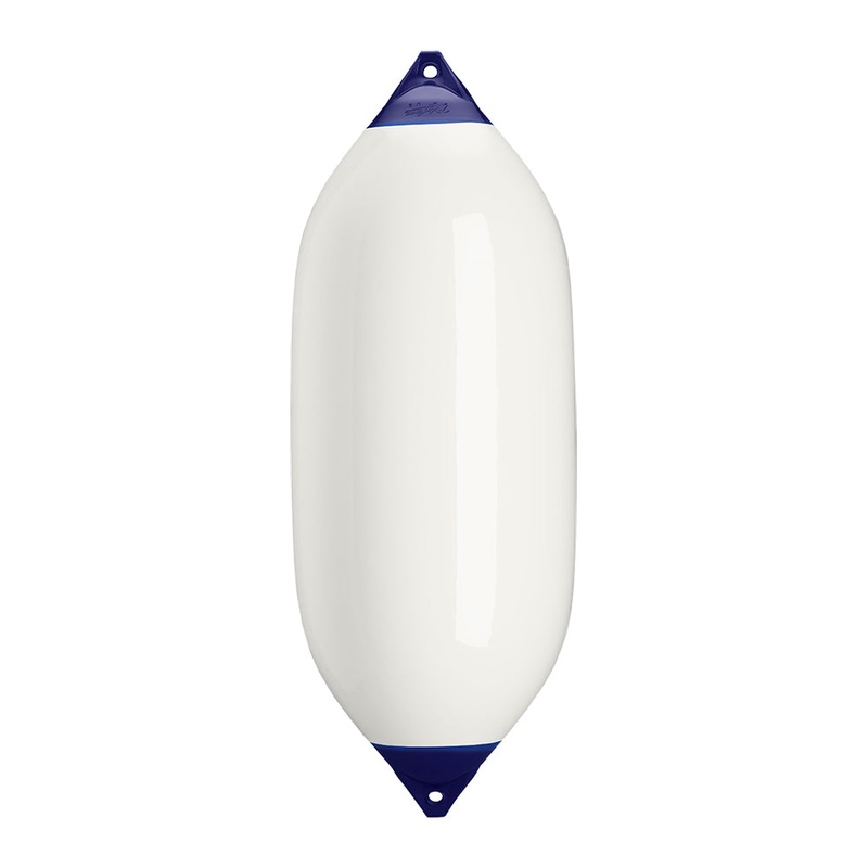 Polyform F-13 Twin Eye Fender 29 x 76.5 – White – F-13-WHITE