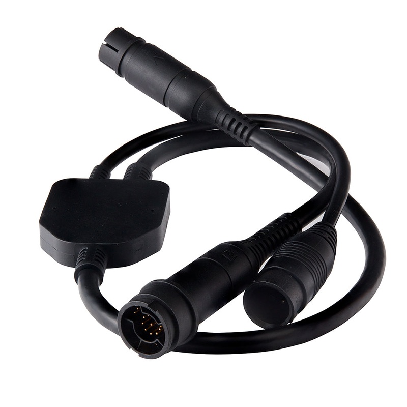 Raymarine Axiom RV to 25 RV & 7-pin CP370 Transducers Y-Cable 0.5M – A80492