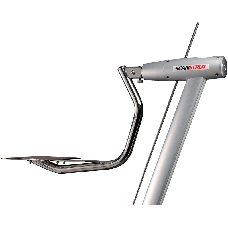 Scanstrut LMB-A1 Self Leveling Radar Mount – Backstay (A) – f/ Raymarine/Garmin Domes – LMB-A1