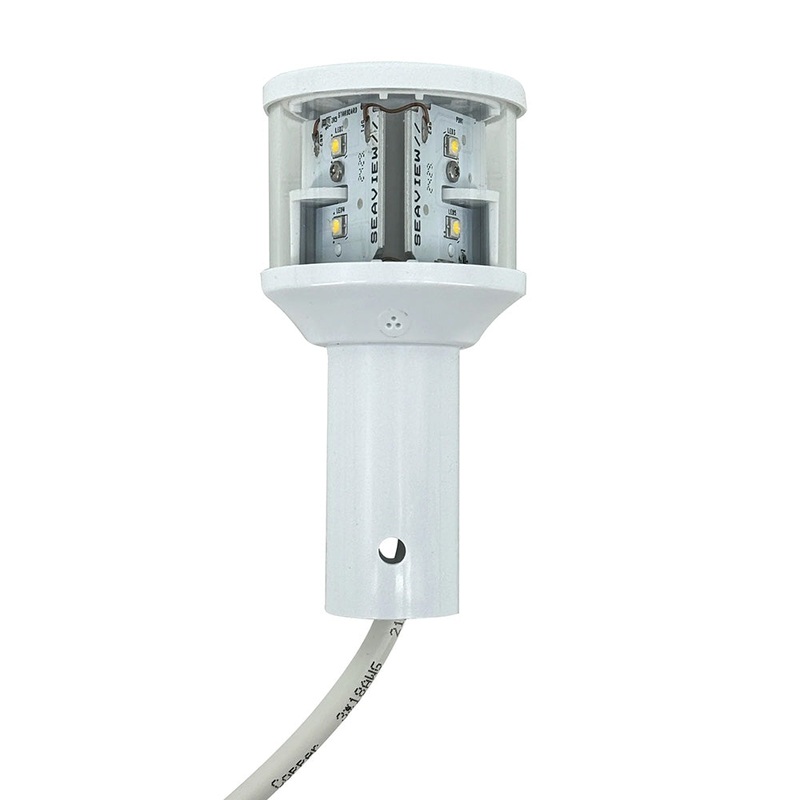 Seaview 12V C5 Certified Round 3nm LED Combo Masthead All-Round Light – White – LTBLED12C5