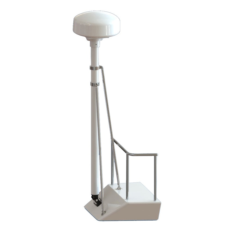 Seaview 8′ Radar Mast Pole Kit w/2 Strut Kits – RM848S