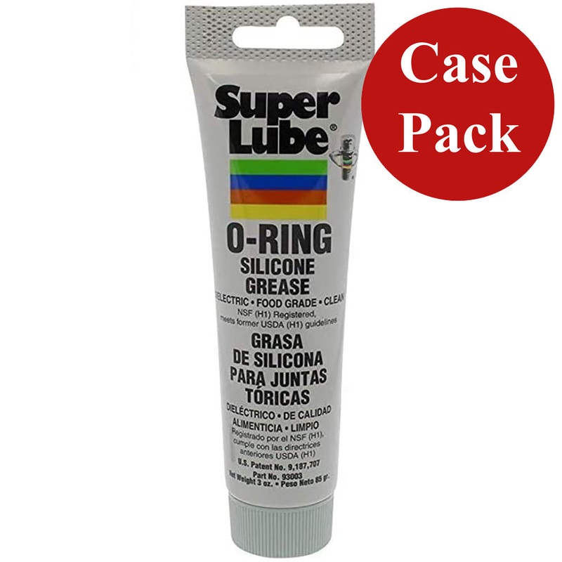 Super Lube O-Ring Silicone Grease – 3oz Tube *Case of 12