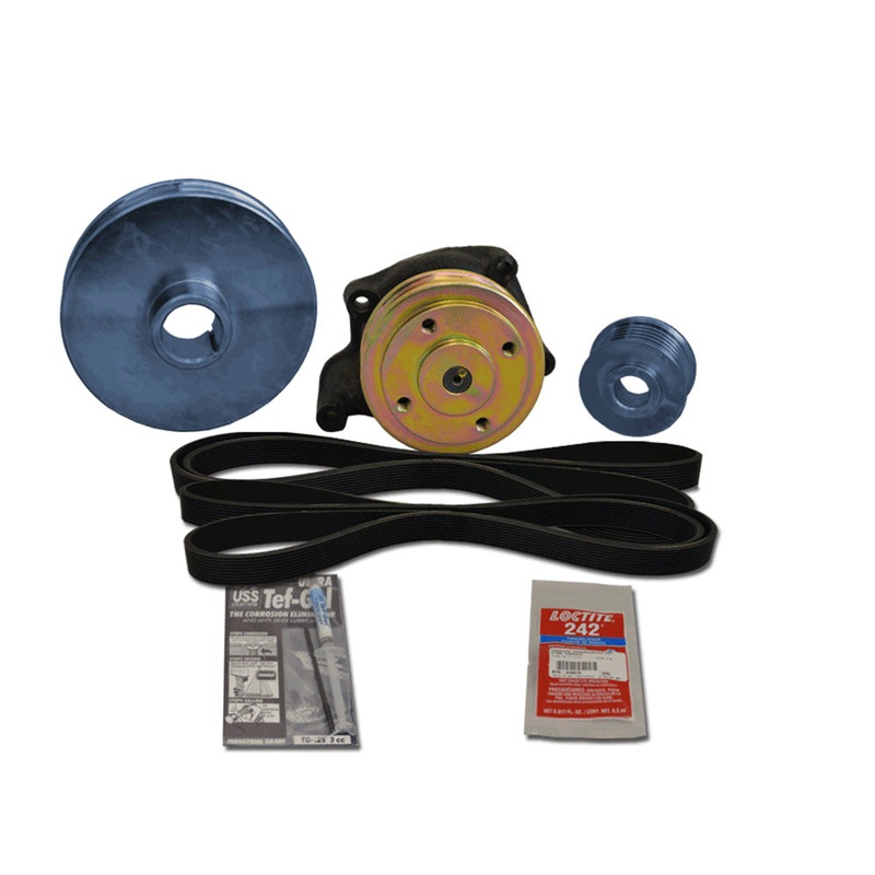 Balmar Pulley Kit f/Perkins 4170, 4108 (K6) – 48-PSP-410-A