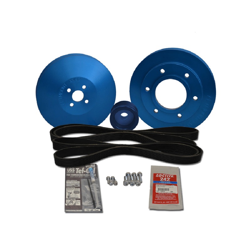 Balmar Pulley Kit f/Yanmar 6LY, 6LYA-STP, 6LY2-STP – 48-YSP-6LY-A