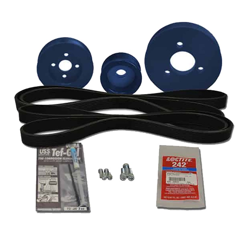 Balmar Pulley Kit, Westerbeke 18, 21A, 27A, 35B, 38B, 42B – 48-WSP-18