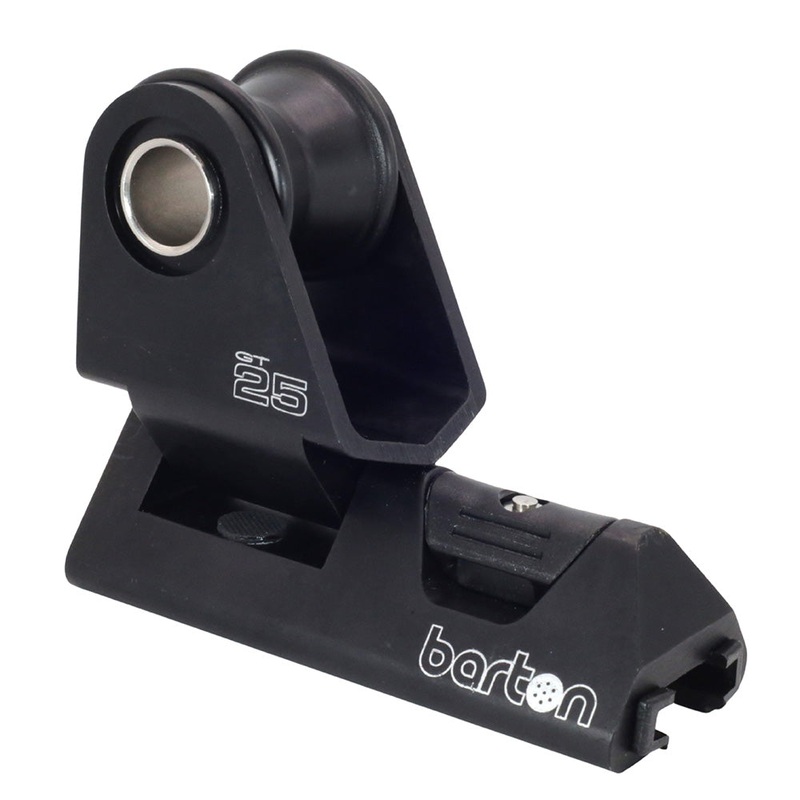 Barton 25mm T-Track Genoa Car – Black – 25100GTB