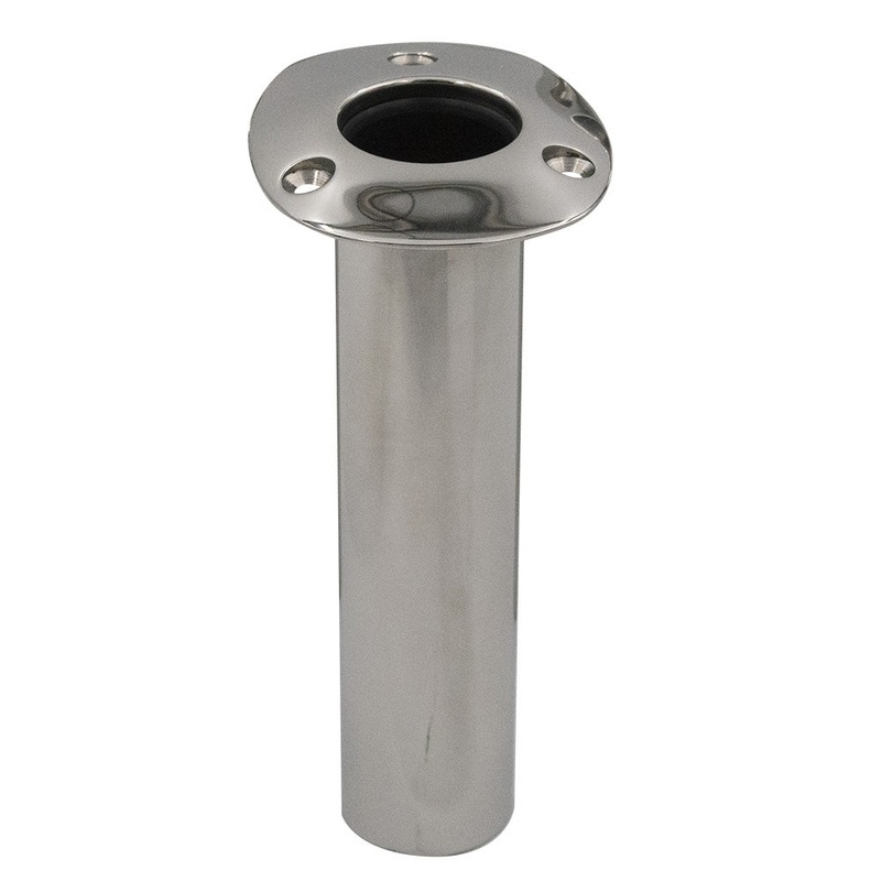 C.E. Smith Flush Mount Rod Holder – 0 Degree – Black Liner – No Logo – 53670NA