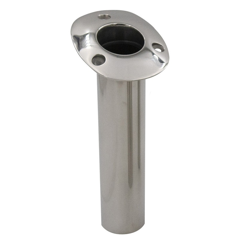 C.E. Smith Flush Mount Rod Holder – 15 Degree – Black Liner – No Logo – 53671CNA