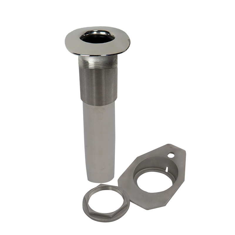 C.E. Smith Screwless Flush Mount Rod Holder – 0 Degree – Black Liner – No Logo