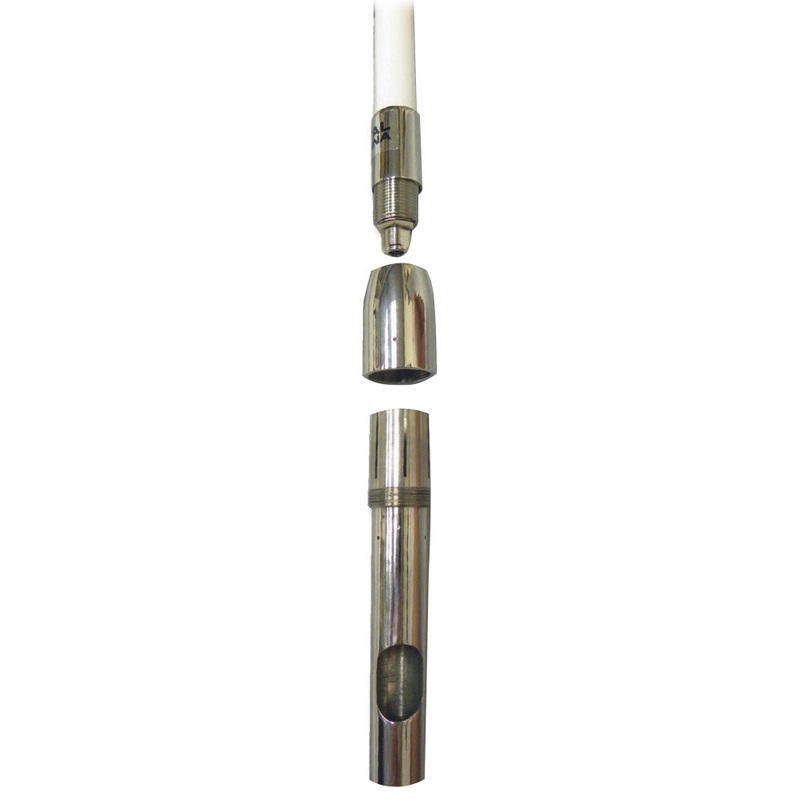 Digital Antenna 1129-VW-S 8′ VHF Antenna – 6dB Gain – White – 1129-VW-S