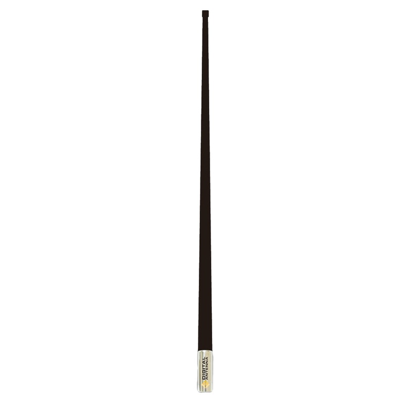 Digital Antenna 538-AB-S 8′ AM/FM Stereo Antenna – Black – 538-AB-S