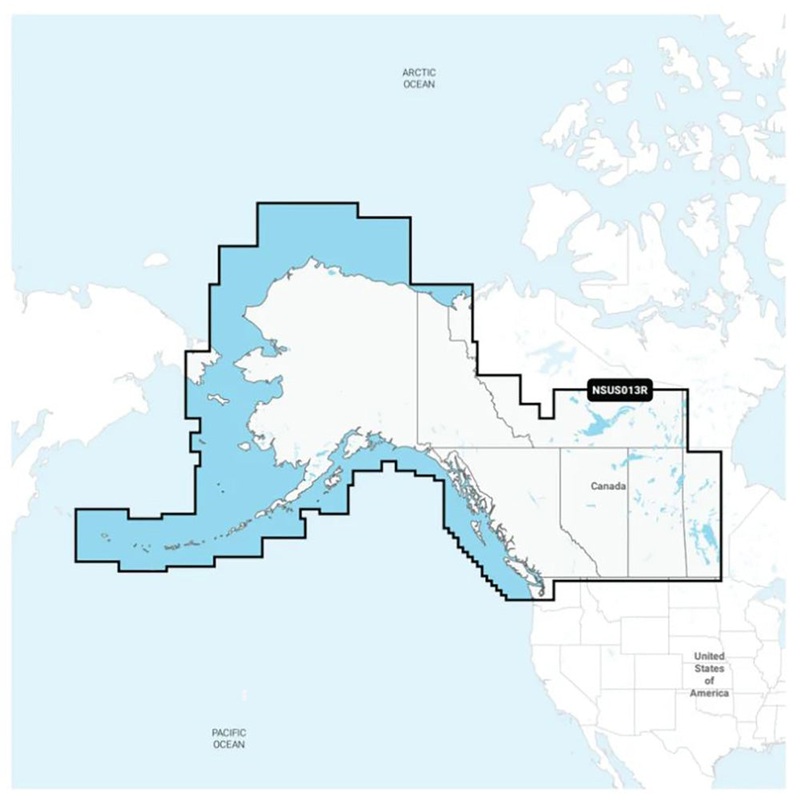 Garmin Navionics+ NSUS013R Canada, West & Alaska – 010-C1485-20