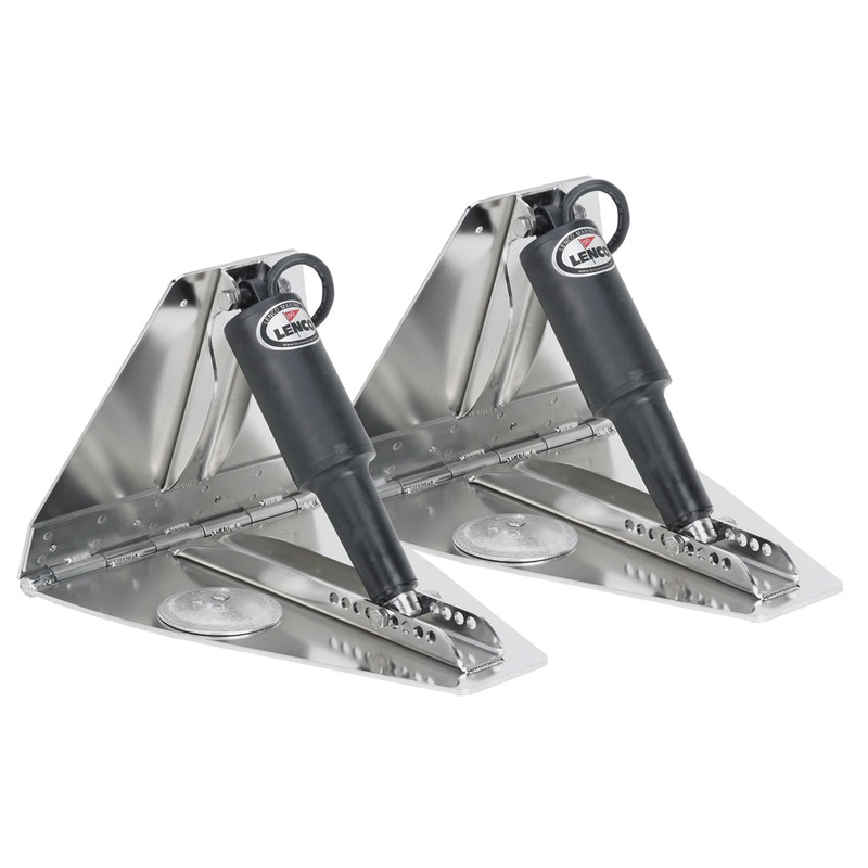 Lenco 18 x 12 High Performance Trim Tab Kit w/o Switch Kit 12V – 15049-101