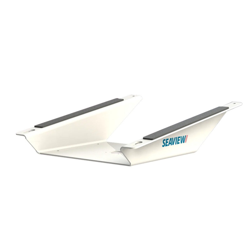 Seaview Aluminum 8 Wedge Base for Starlink Flat High-Performance Antenna – White – SVSLWB