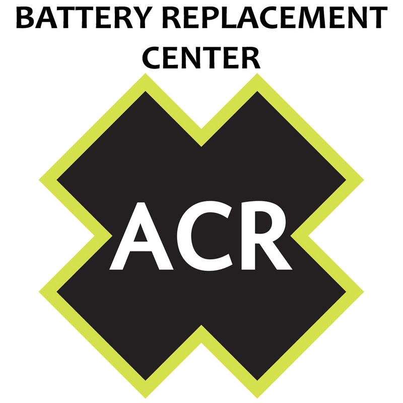 ACR FBRS 400 & 425 Battery Replacement Service – PLB 400 & PLB 425 Includes 1105 Battery Parts & Labor – 1105.91
