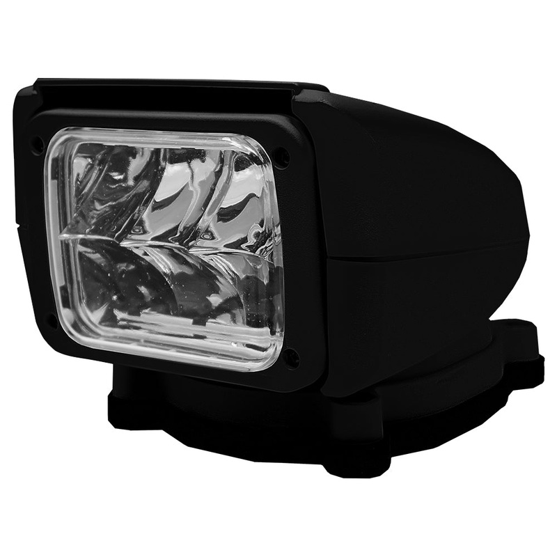 ACR RCL-85 Black LED Searchlight w/Wireless Remote Control – 12/24V – 1957