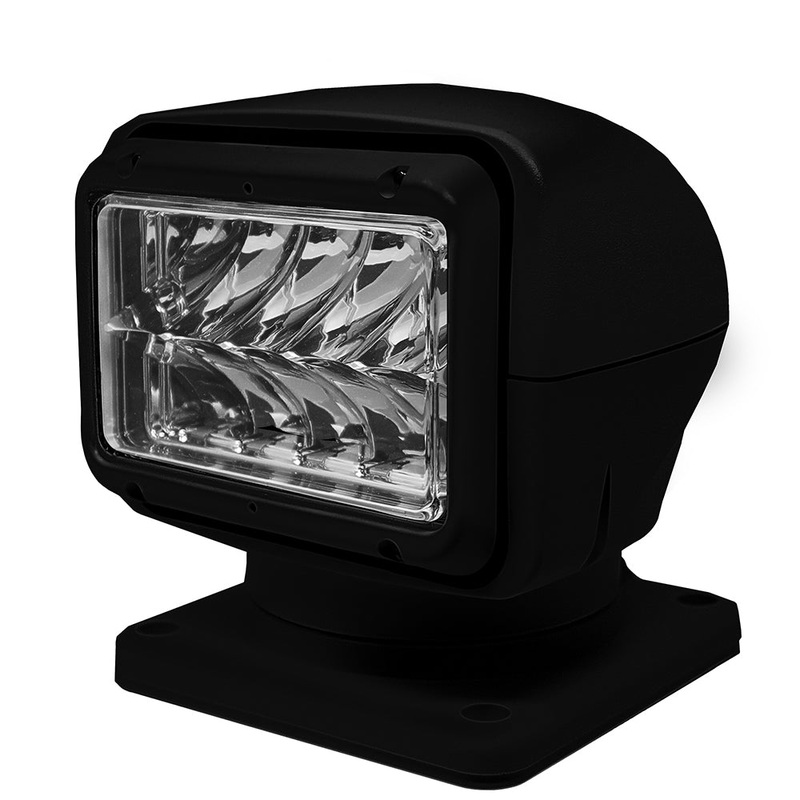 ACR RCL-95 Black LED Searchlight w/Wired/Wireless Remote Control – 12/24V – 1959