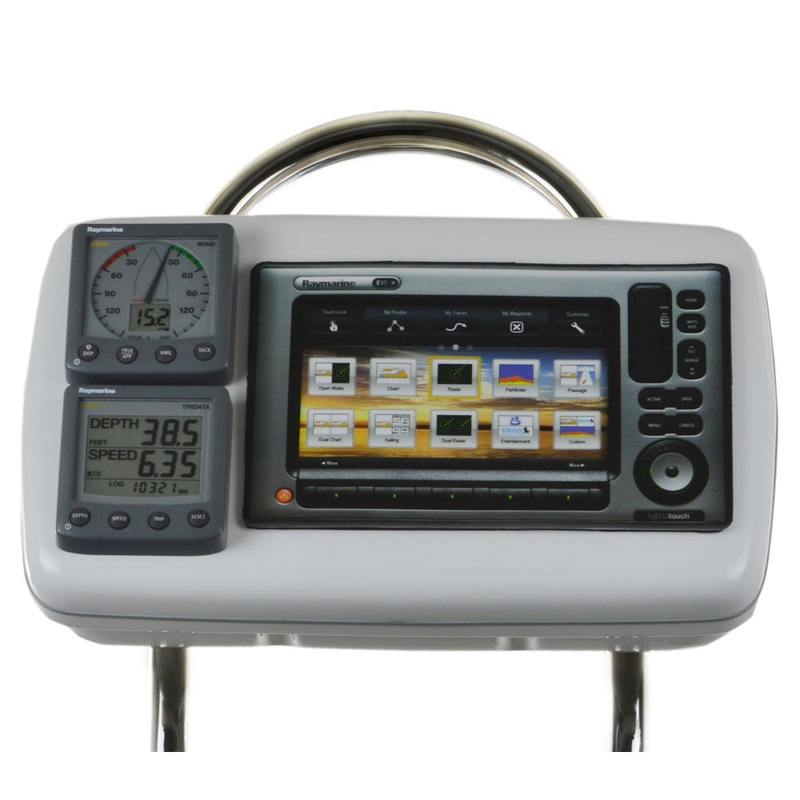 NavPod GP2081 SailPod Precut f/Raymarine C90W & E90W 2 ST60s f/12 Guard