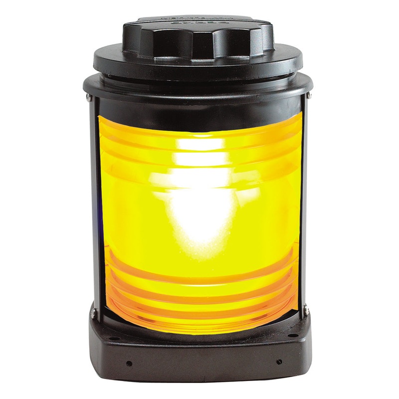 Perko Towing Light – Black Plastic, Yellow Lens – 1129MA0BLK