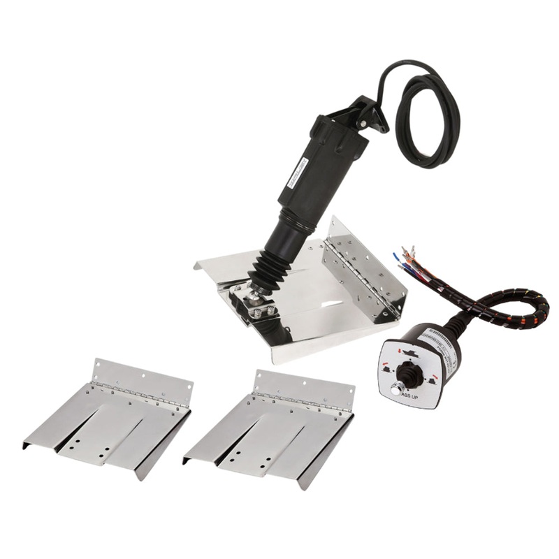 Uflex 12×12 Polished Stainless Steel Trim Tab Kit – MTCP1212LPJ