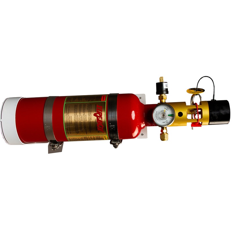 Fireboy-Xintex MU Series Horizontal Clean Agent Fire Extinguisher – 225 Cubic Feet – MU0225NVC-F