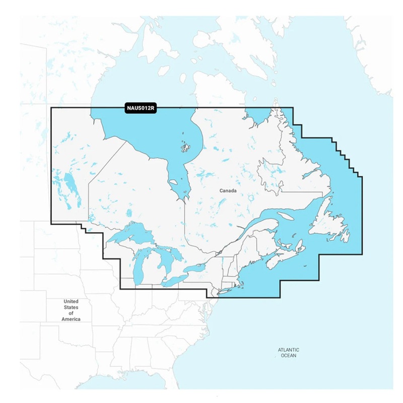 Navionics NAUS012R – Canada, East & Great Lakes – Navionics+ – 010-C1466-30