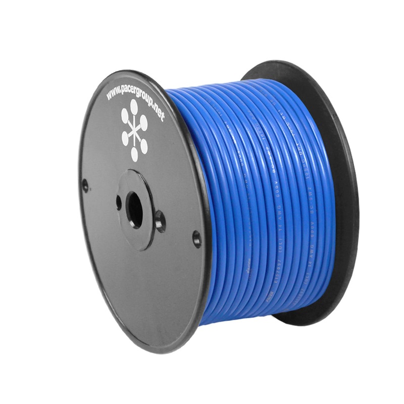 Pacer Blue 10 AWG Primary Wire – 20′ – WUL10BL-20
