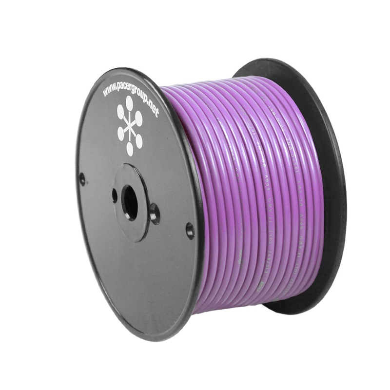 Pacer Violet 10 AWG Primary Wire – 20′ – WUL10VI-20
