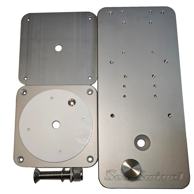 Sea Swivel Trolling Motor Mount f/MK, Garmin, Rhodan, & Power Pole – SEA-HDM