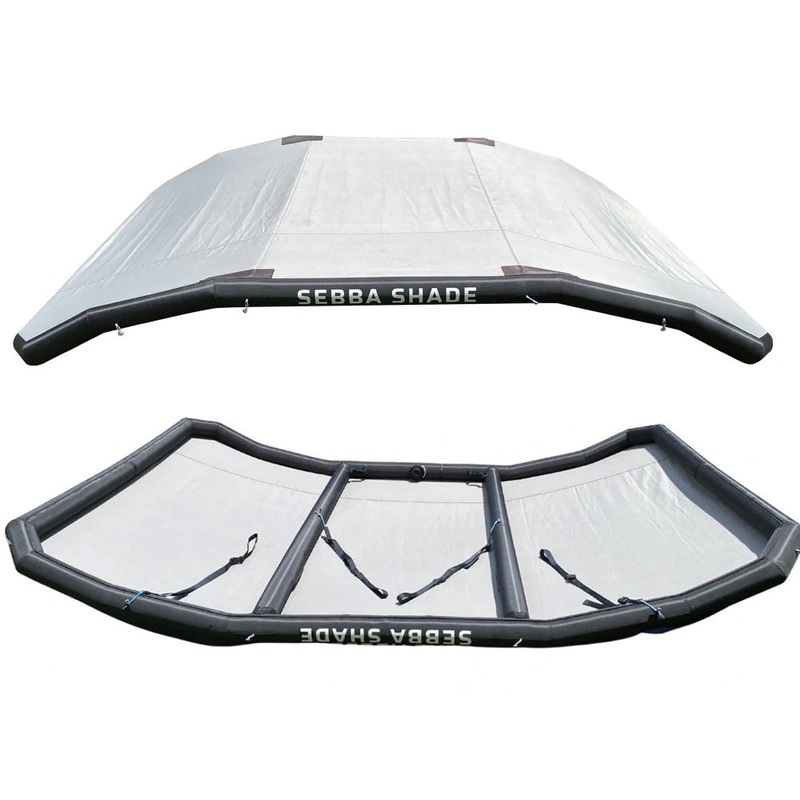 Sebba Shade 8 x 12 ft. Grey Sun Shade f/Boats 26’+ – SS8X12GRY