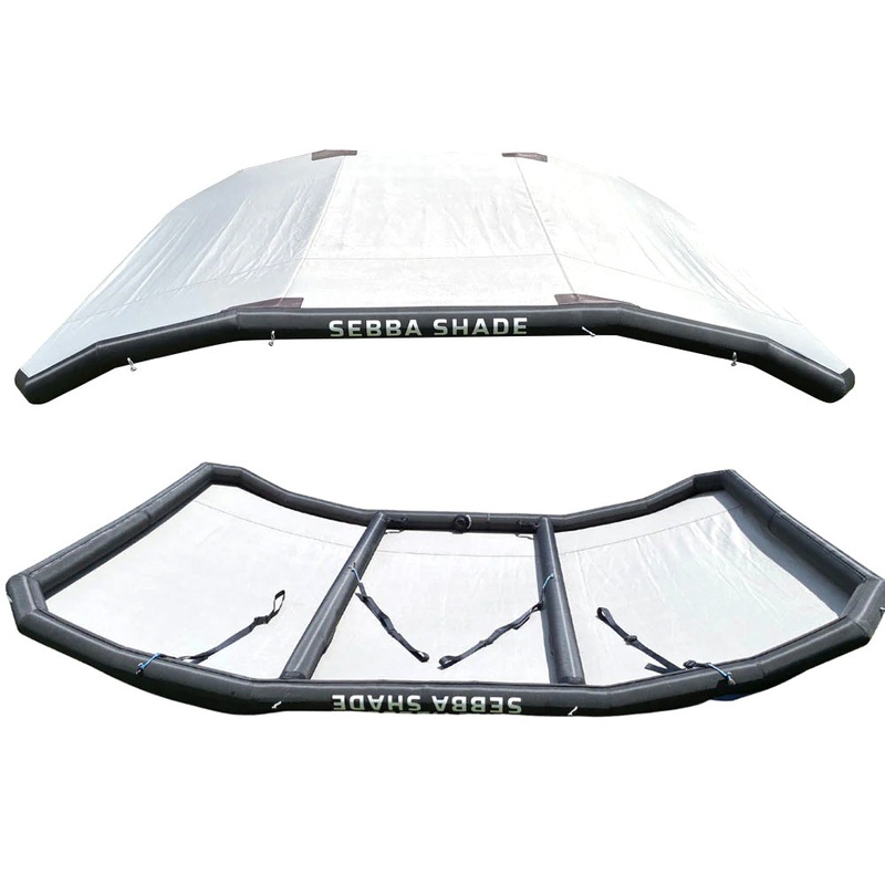 Sebba Shade 8 x 12 ft. White Sun Shade f/Boats 26’+ – SS8X12WHT