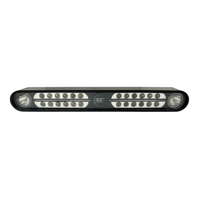 Shadow-Caster Eagle Ray LED Light Bar – Black Housing & Dual Optics – SCM-EAGLE-RAY-BK