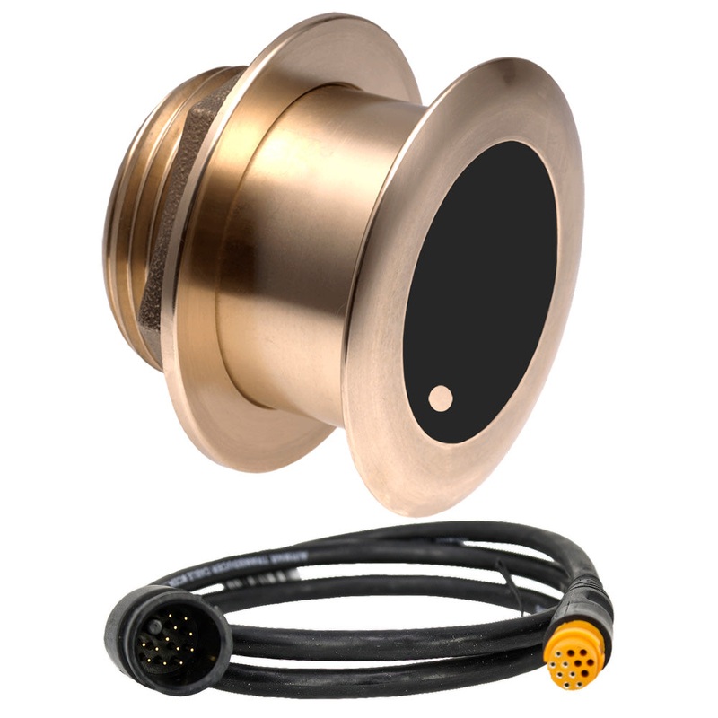 Airmar B175MW Med Ultra Wide 1kW, 20 Chirp Thru-Hull Transducer f/12-Pin Garmin – B175C-20-MW-12G