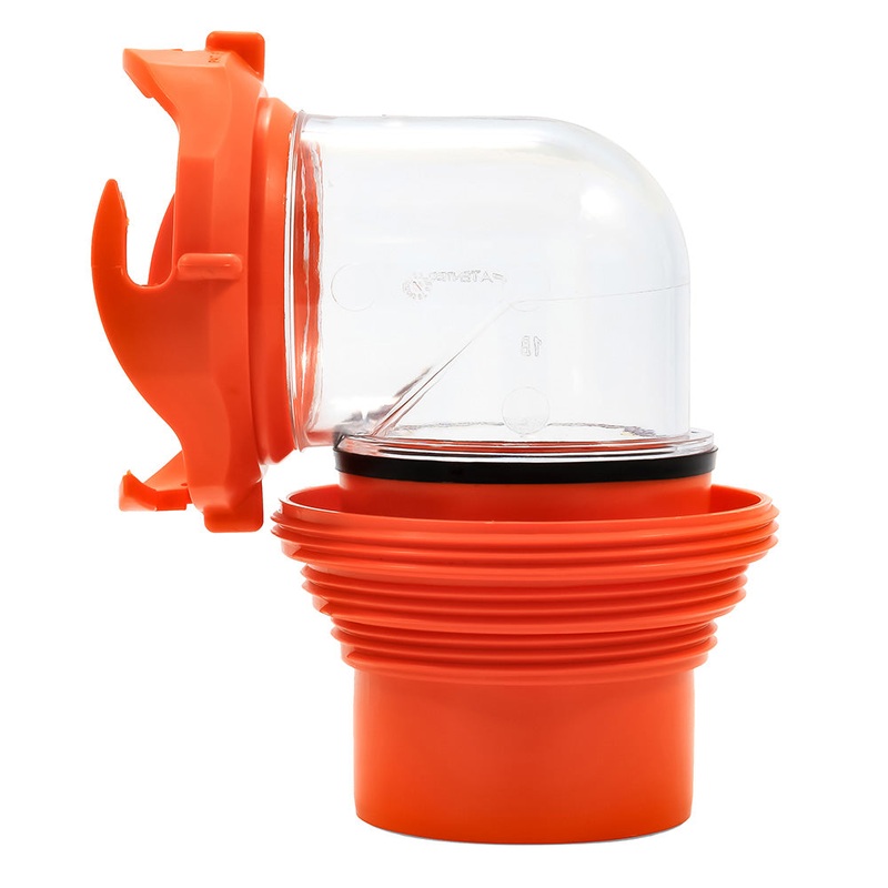Camco RhinoFLEX Elbow & 4 In 1 Adapter w/Swivel Bayonet Fitting – 39736