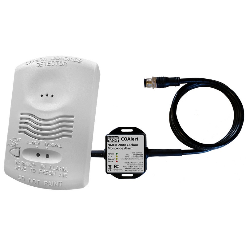 Digital Yacht CO Alert Carbon Monoxide Alarm w/NMEA 2000 – ZDIGCOALERT