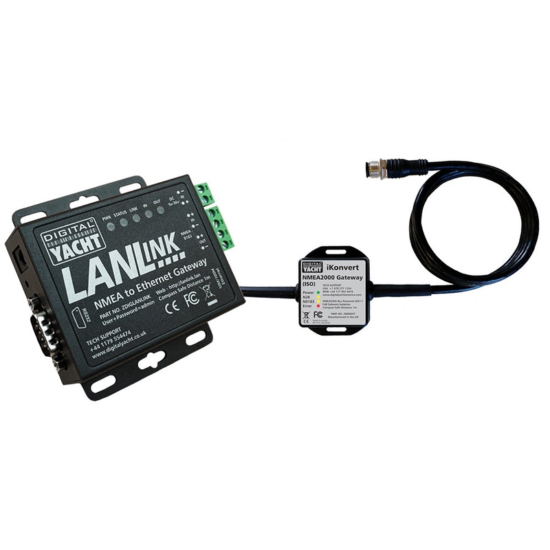 Digital Yacht LANLink NMEA 2000 To Ethernet Gateway – ZDIGLANLN2K