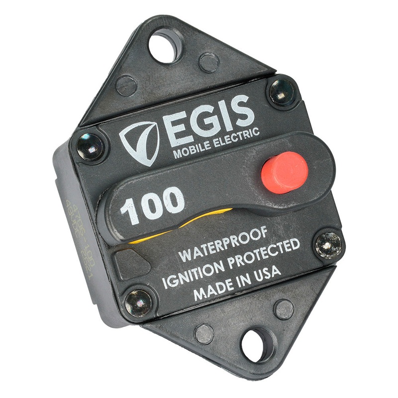 Egis 100A Panel Mount Circuit Breaker – 285 Series – 4706-100