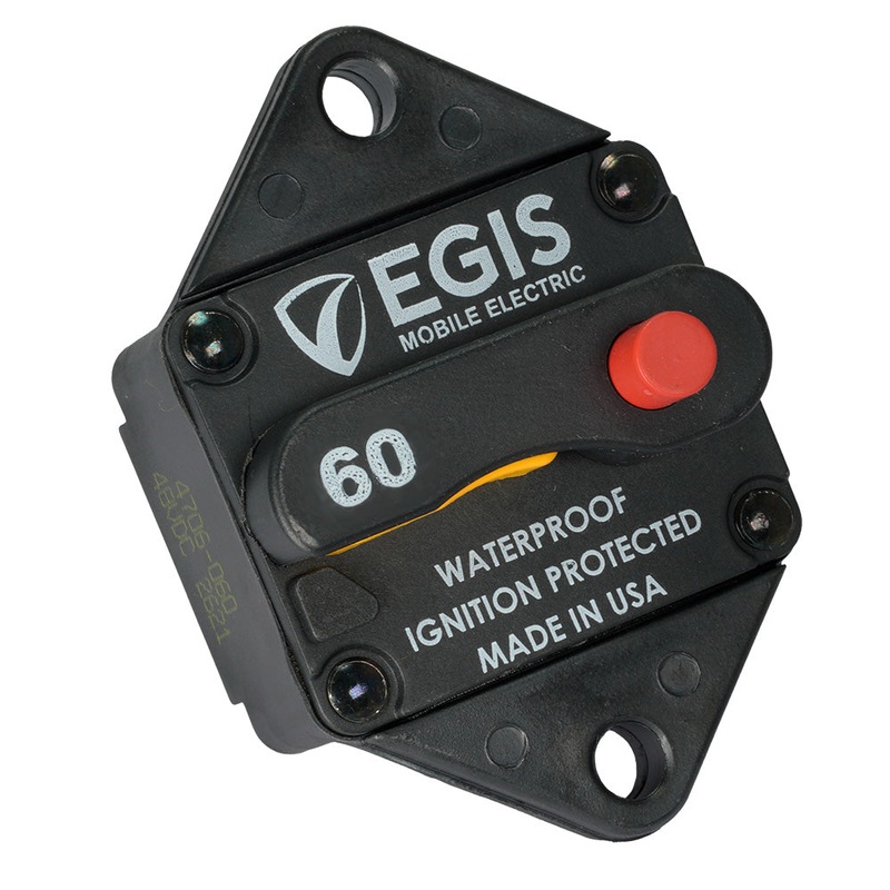 Egis 60A Panel Mount Circuit Breaker – 285 Series – 4706-060