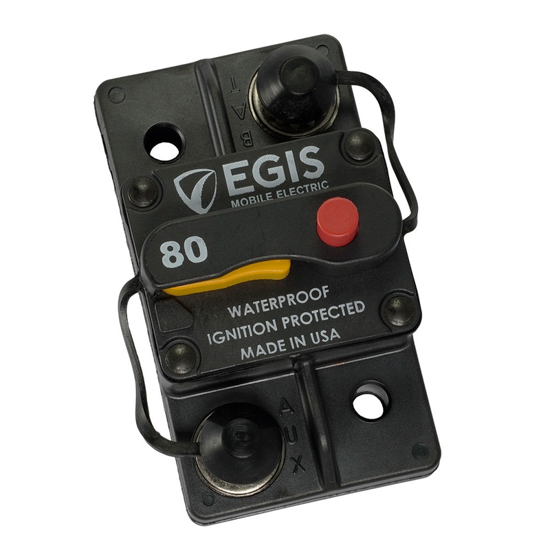 Egis 80A Surface Mount Circuit Breaker – 285 Series – 4703-080