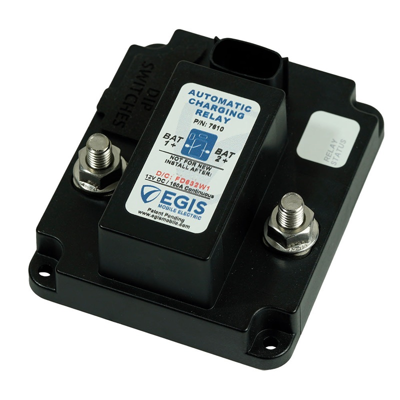 Egis Automatic Charging Relay Plus – 160A – 24V – 7610-24