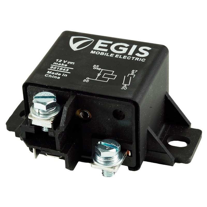 Egis Relay 12V, 75A w/Dual Diode – 901643