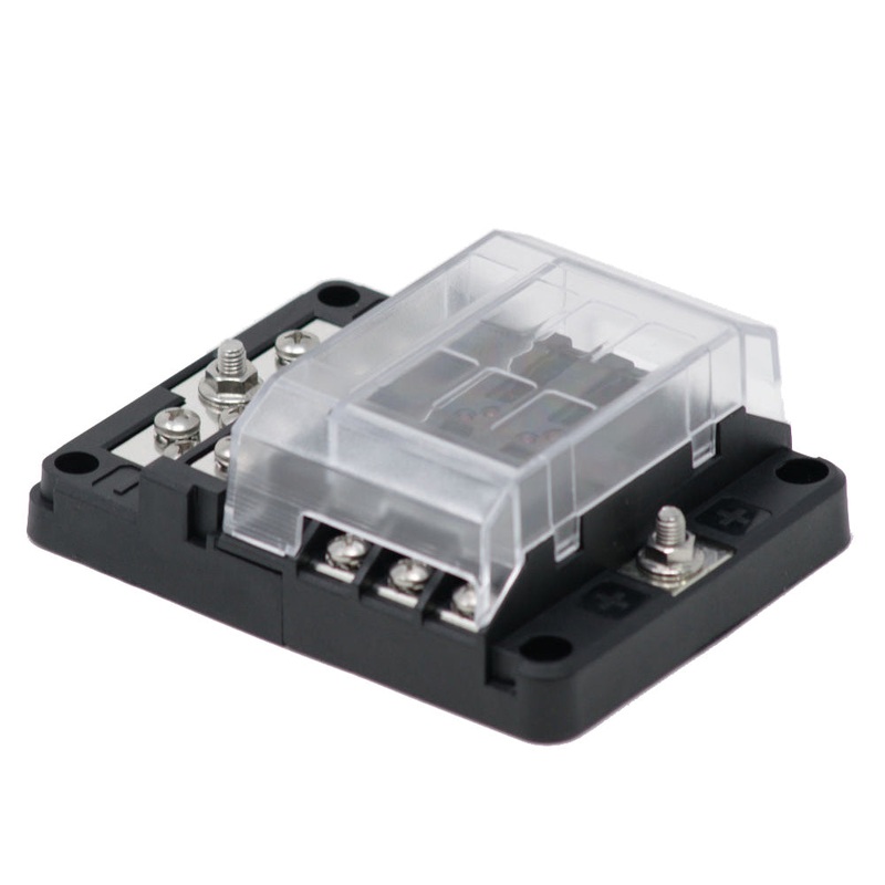 Egis RT Fuse Block 6 Position w/Ground & LED Indication – 8025