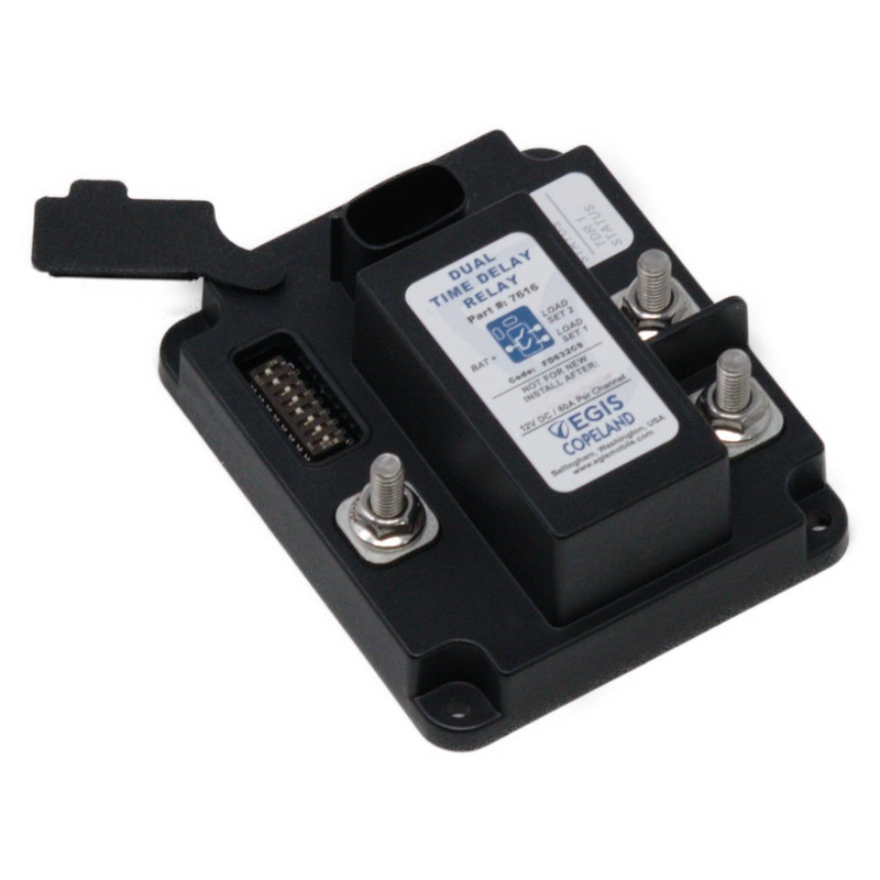 Egis TDR Series Dual Output Time Delay Relay 12V (2 x 80A) – 7616