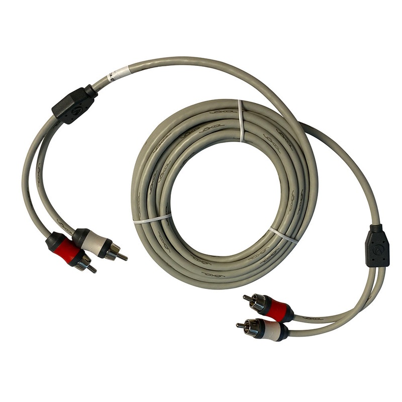 Marine Audio RCA Cable Twisted Pair – 12′ (3.7M) – VMCRCA12